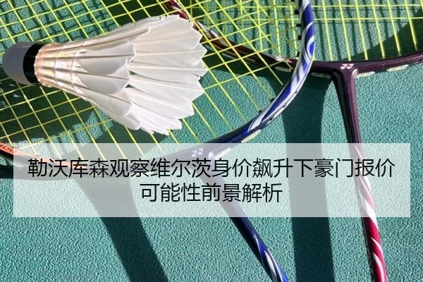 勒沃库森观察维尔茨身价飙升下豪门报价可能性前景解析
