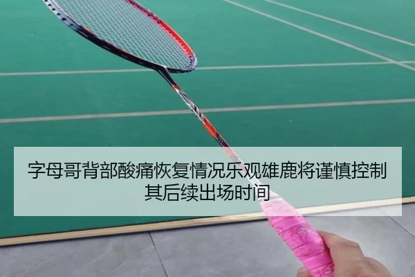 字母哥背部酸痛恢复情况乐观雄鹿将谨慎控制其后续出场时间